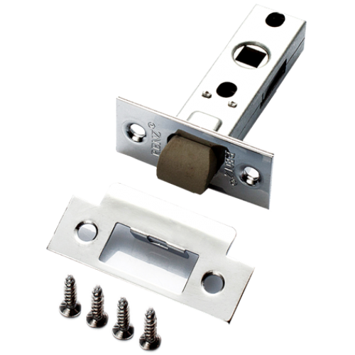 Защелка межкомнатная RENZ L 5-45 plastic С хром