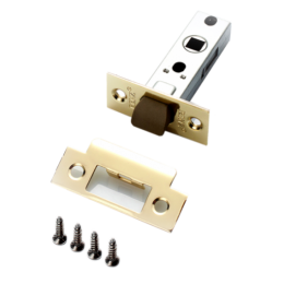 Защелка межкомнатная RENZ L 5-45 plastic B золото