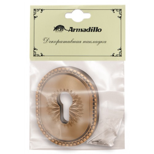 Накладка Armadillo (Армадилло) на цилиндр ESC.C.CL/OV (ET-DEC CL) BB-17 коричневая бронза