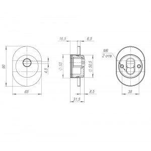 Броненакладка Fuaro (Фуаро) DEF.RLR/R.4825 GR-23 графит