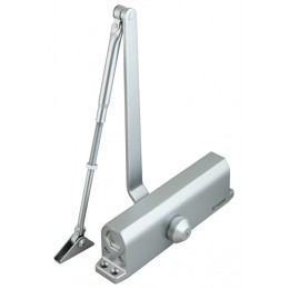 Доводчик Fuaro (Фуаро) дверной DC20-6W (DC-206W) AL до 160 кг (алюминий)