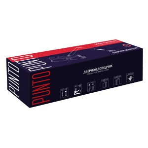 Доводчик Punto (Пунто) дверной SDC2050 (SD-2050) BL 75-95 кг (черный)