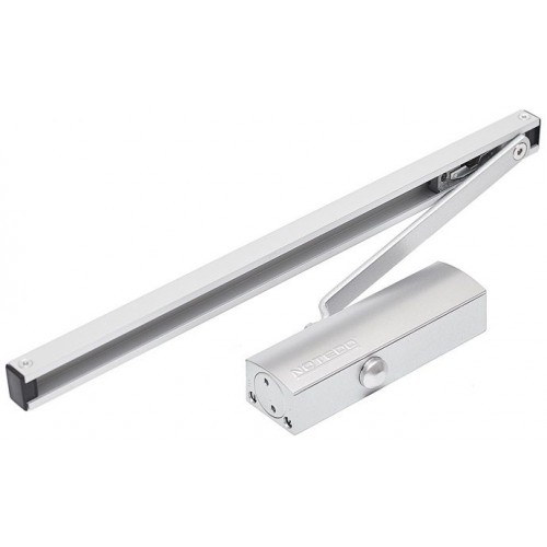 Дверной доводчик NOTEDO DC-075 SL+HO серебро