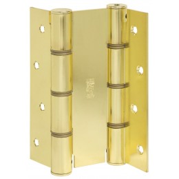 Дверная петля пружинная ALDEGHI CODE 87 AO 155-40 двусторонняя 155x40 (матовая латунь)