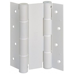 Дверная петля пружинная ALDEGHI CODE 87 BO 155-30 двусторонняя 155x30 (белый)