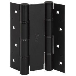 Дверная петля пружинная ALDEGHI CODE 87 ON 155-30 двусторонняя 155x30 (черный матовый)