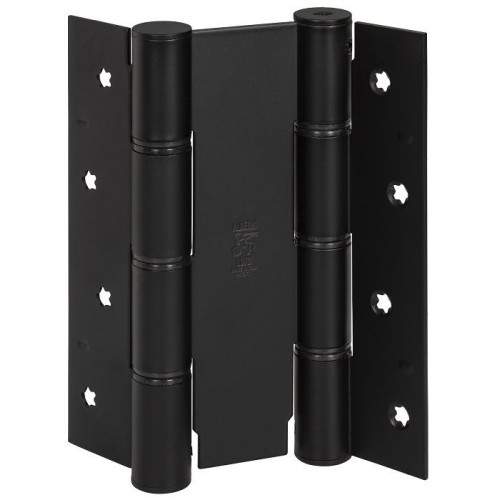 Дверная петля пружинная ALDEGHI CODE 87 ON 155-30 двусторонняя 155x30 (черный матовый)