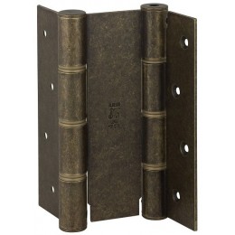 Дверная петля пружинная ALDEGHI CODE 87 OA 155-40 двусторонняя 155x40 (античная бронза матовая)
