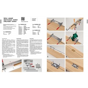 Скрытая петля фиксированная 69.8x15.9 CEAM 829 OTT латунь (до 25 кг) 1 шт.