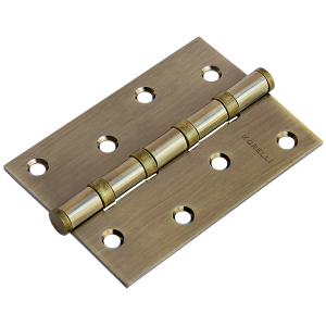 Петля дверная универсальная стальная MORELLI MS 100X70X2.5-4BB AB античная бронза