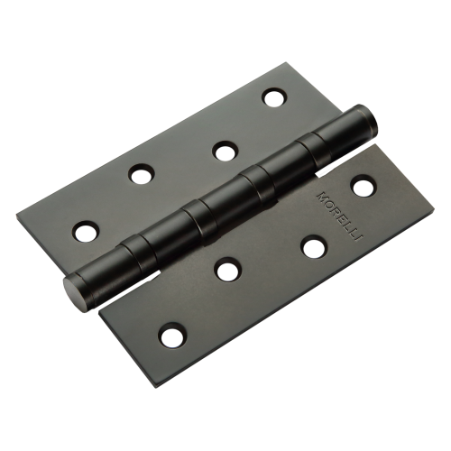 Петля дверная универсальная стальная MORELLI MS 100X70X2.5-4BB BL черный
