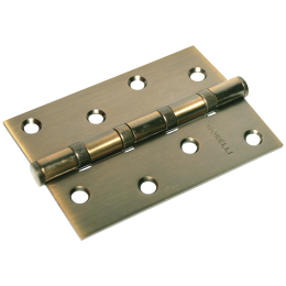 Петля дверная универсальная стальная MORELLI MS 100X70X2.5-4BB COF кофе