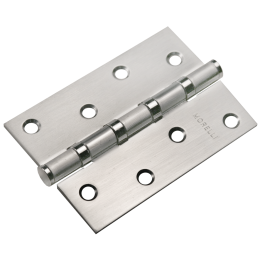 Петля дверная универсальная стальная MORELLI MS 100X70X2.5-4BB SC матовый хром
