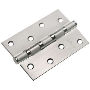 Петля дверная универсальная стальная MORELLI MS 100X70X2.5-4BB SC матовый хром