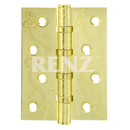 RENZ INDECOR FL 100-4BB FH SG gетля стальная, цвет латунь матовая
