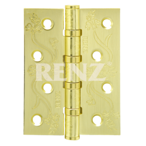 RENZ INDECOR FL 100-4BB FH SG gетля стальная, цвет латунь матовая