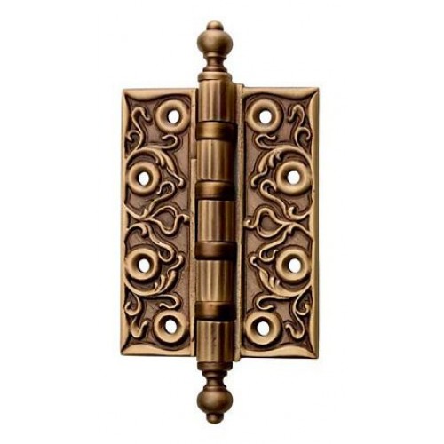 Петля дверная универсальная латунная Linea Cali 1270 CE PM патина матовая