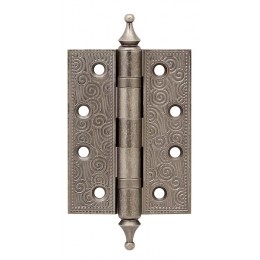 Петля Armadillo (Армадилло) универсальная Castillo CL 500-A4 102x76x3,5 AS Античное серебро