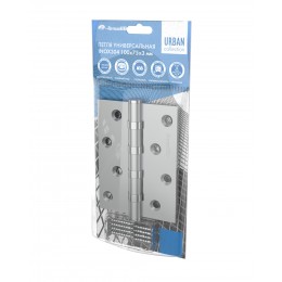 Петля Armadillo (Армадилло) универсальная IN4500UC-BL CP 102x75x3 INOX304 хром БЛИСТЕР