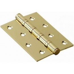 Петля дверная универсальная PIRUETTE SU-100X75X2.5 S.BRASS матовая латунь