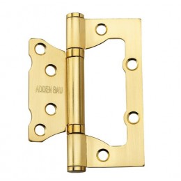Петля универсальная без врезки ADDEN BAU 100X75X2.5 BUT POLISH GOLD Золото