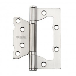 Петля универсальная без врезки ADDEN BAU 100X75X2.5 BUT SATIN CHROME Матовый хром