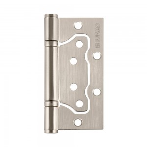 Петля Fuaro (Фуаро) универсальная без врезки IN4300W SN (300-2BB 100x2) мат. никель