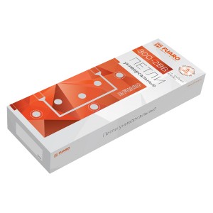 Петля Fuaro (Фуаро) универсальная без врезки IN4300W CP (300-2BB 100x2) (хром)