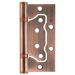 Петля Fuaro (Фуаро) универсальная без врезки IN4500W-BL AC (500-2BB/BL 100x2,5) медь БЛИСТЕР
