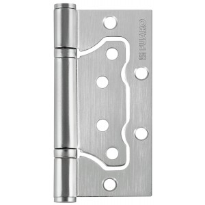 Петля Fuaro (Фуаро) универсальная без врезки IN4500W-BL SC (500-2BB/BL 100x2,5) матовый хром БЛИСТЕР