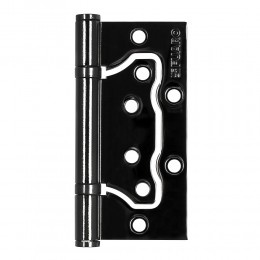 Петля Fuaro (Фуаро) универсальная без врезки IN4500W-BL BN (500-2BB/BL 100x2,5) черный глянец БЛИСТЕР