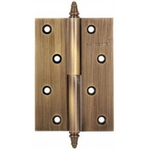 Петля дверная разъемная ARCHIE A010-D 100X70X3-2B L античная бронза