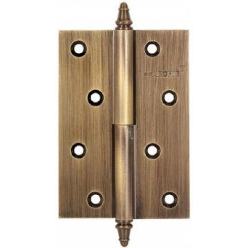 Петля дверная разъемная ARCHIE A010-D 100X70X3-2B L античная бронза