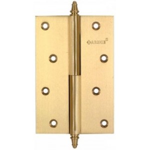 Петля дверная разъемная ARCHIE A010-D 120X80X3-2U L матовая латунь
