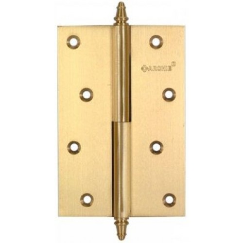 Петля дверная разъемная ARCHIE A010-D 120X80X3-2U L матовая латунь