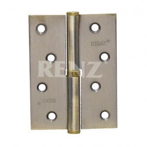 RENZ INR 100 FH AB петля стальная правая, цвет бронза античная