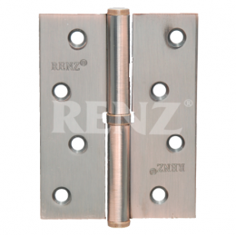 RENZ INR 100 FH AС петля стальная правая, цвет медь античная