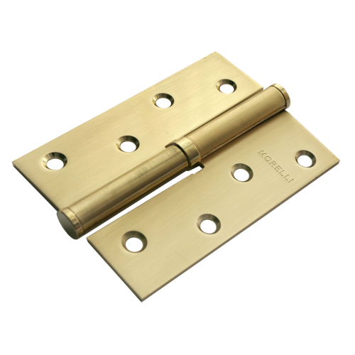 Петля стальная разъёмная MORELLI MSD 100X70X2.5 SG R Правая матовое золото