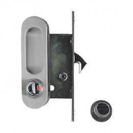 Ручка для раздвижных дверей (комплект с механизмом WC) ARCHIEA-K01/02-V2HH белый никель