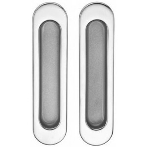 Ручка для раздвижных дверей SILLUR A-K05-V0 P.CHROME/S.CHROME хром