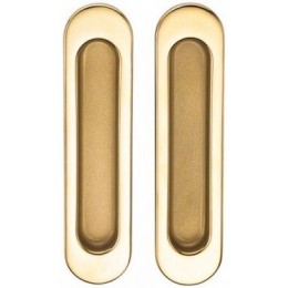 Ручка для раздвижных дверей SILLUR A-K05-V0 P.GOLD/S.GOLD золото