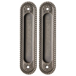 Ручка Armadillo (Армадилло) для раздвижных дверей SH.CL152.010 (SH010/CL) AS-9 античное серебро