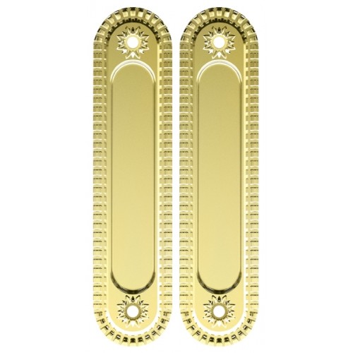 Ручка Armadillo (Армадилло) для раздвижных дверей SH.CL152.010 (SH010/CL) GOLD-24 золото 24К