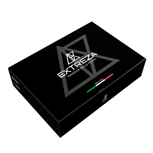 Ручка дверная для раздвижных дверей Extreza P602 античное серебро F45