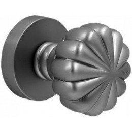Дверная ручка-кноб PIRUETTE "VEGA" L143 GRAPHITE графит