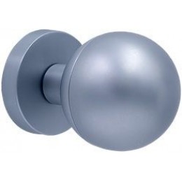 Дверная ручка-кноб PIRUETTE "ORION" L146 MATTE CHROME матовый хром