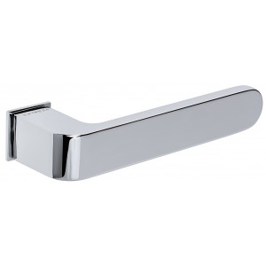Дверная ручка Extreza RUBI-R21-F04 (RUBI 121 скрытое основание 2 мм) полированный хром