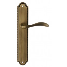 Дверная ручка на планке Extreza FLEXA-PL03-F03 (FLEXA 335) матовая бронза