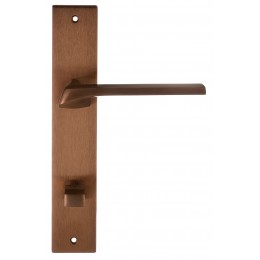 Дверная ручка на планке Extreza ERICA-PL13-WC-96-F09-PVD (ERICA 119) медь PVD