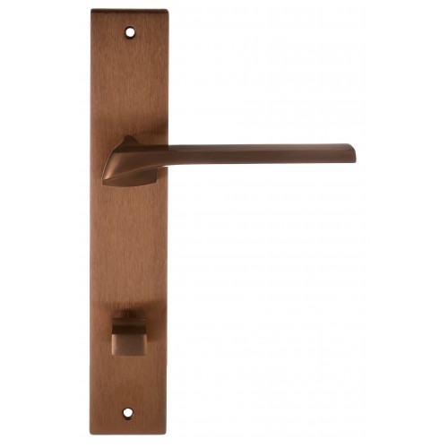 Дверная ручка на планке Extreza ERICA-PL13-WC-96-F09-PVD (ERICA 119) медь PVD
